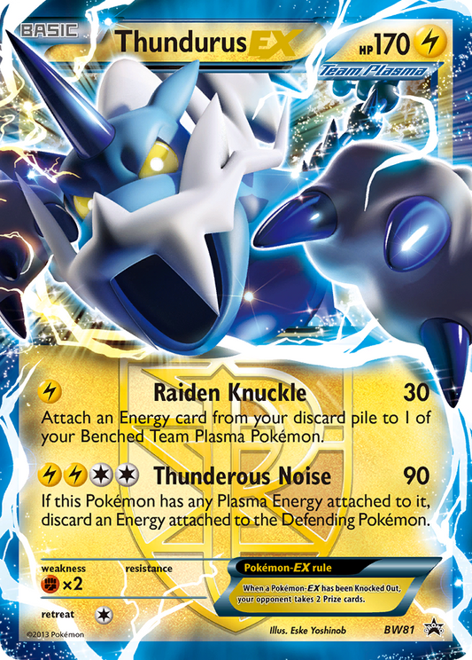 Thundurus EX PROMO