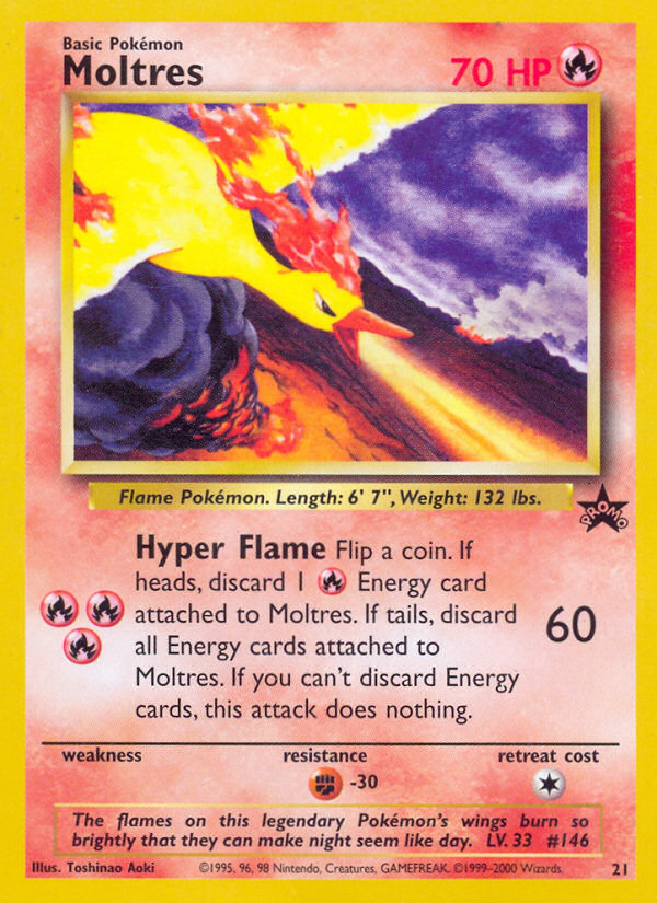 Moltres Black Star PROMO