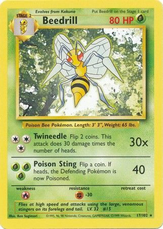 Beedrill Base Set