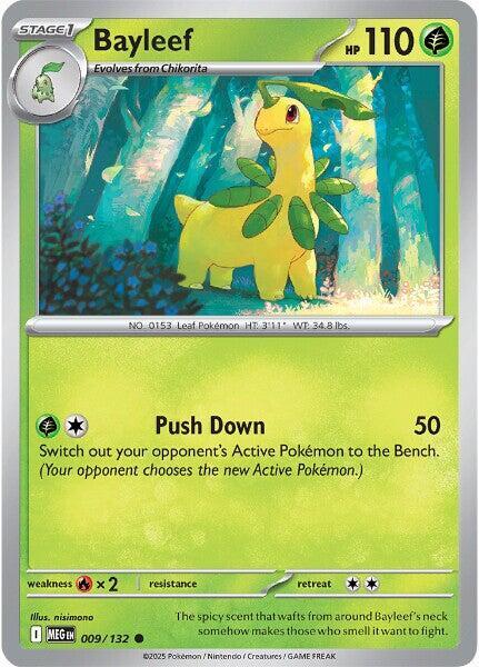 Bayleef Common ME01: Mega Evolution 009/132 NM
