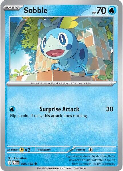 Sobble Reverse Holo Common ME01: Mega Evolution 039/132 NM