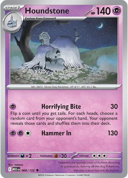 Houndstone - 066/132 Uncommon ME01: Mega Evolution 066/132 NM