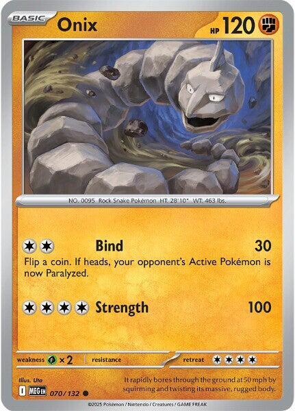 Onix Common ME01: Mega Evolution 070/132 NM