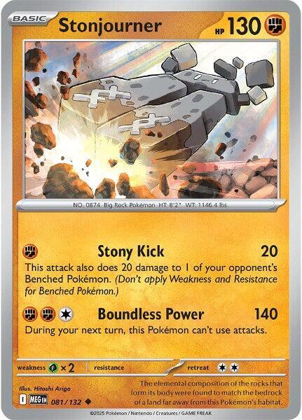 Stonjourner Uncommon ME01: Mega Evolution 081/132 NM
