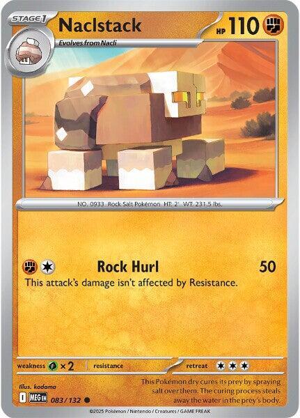 Naclstack Reverse Holo Common ME01: Mega Evolution 083/132 NM
