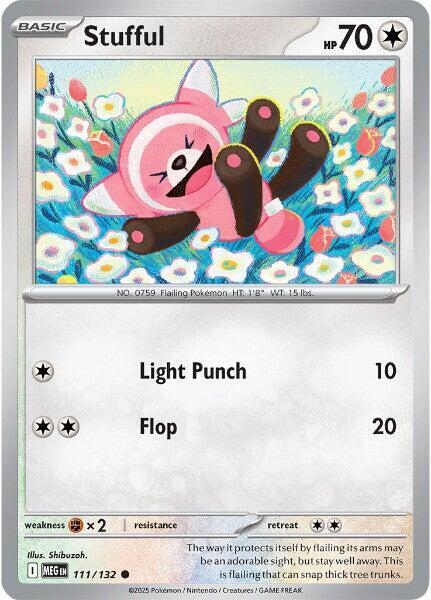 Stufful - 111/132 Common ME01: Mega Evolution 111/132 NM