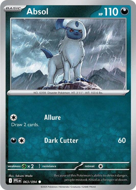 Absol Common ME02: Phantasmal Flames 063/094 NM