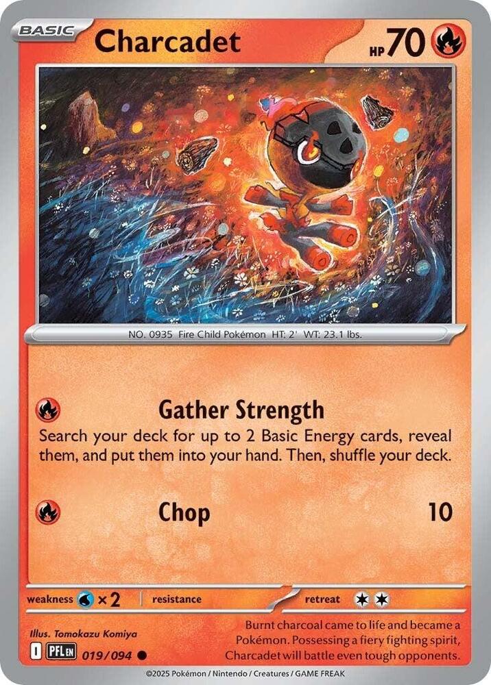 Charcadet Common ME02: Phantasmal Flames 019/094 NM