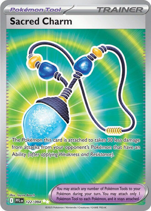 Sacred Charm Holo Ultra Rare ME02: Phantasmal Flames 122/094 NM