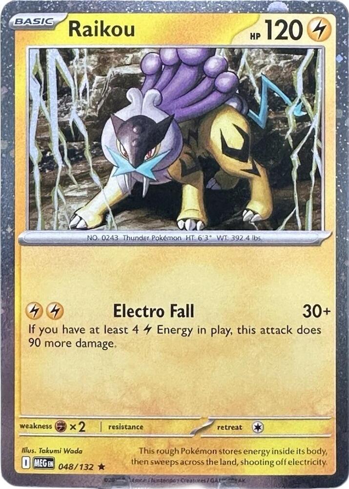 Raikou (Cosmos Holo) Holo Promo Miscellaneous Cards & Products 048/132 NM
