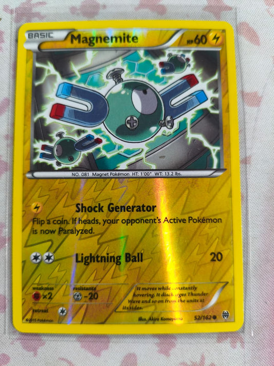 Magnemite (52) Reverse Holo Common XY - BREAKthrough 52/162 NM