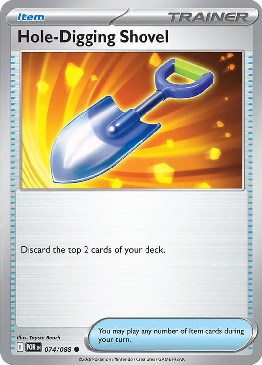 Hole-Digging Shovel Reverse Holo - Perfect Order