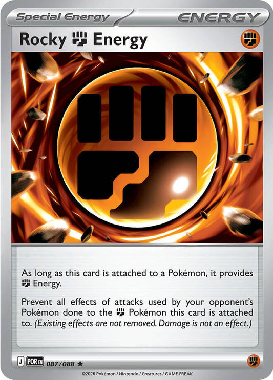 Rocky Fighting Energy Reverse Holo - Perfect Order