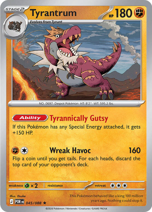 Tyrantrum Holo Rare - Perfect Order