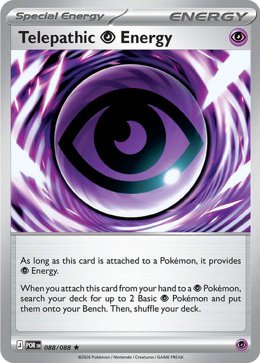 Telepathic Psychic Energy Reverse Holo - Perfect Order