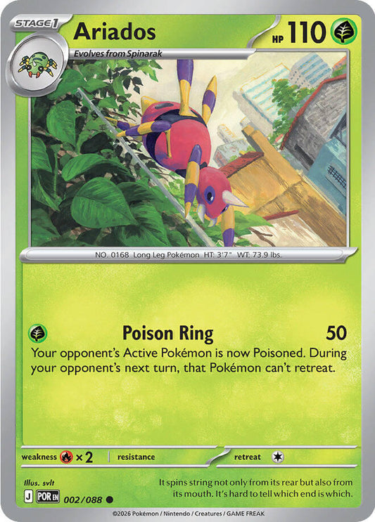 Ariados Reverse Holo - Perfect Order