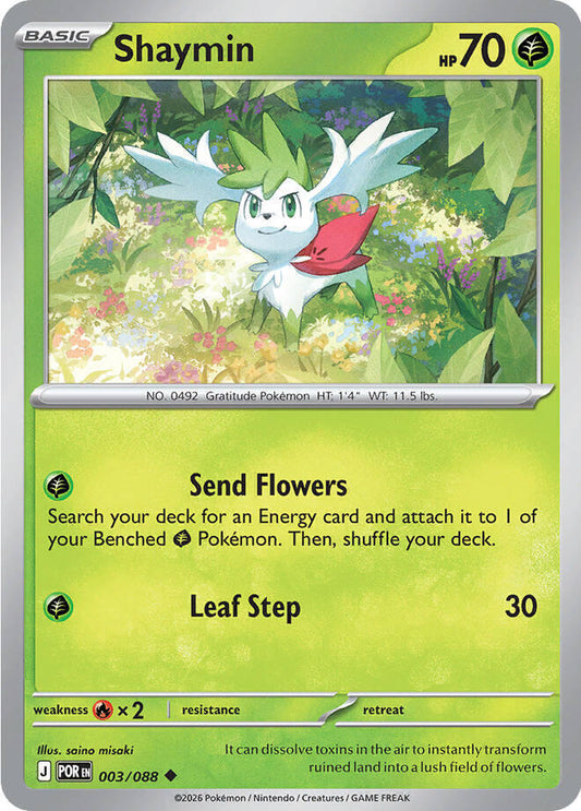 Shaymin Reverse Holo - Perfect Order