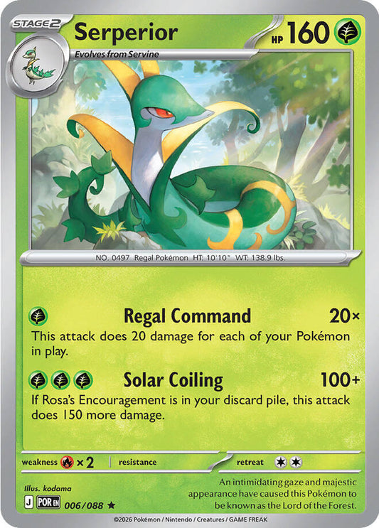Serperior Holo Rare - Perfect Order