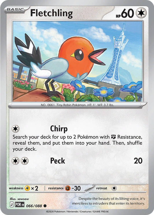 Fletchling Reverse Holo - Perfect Order