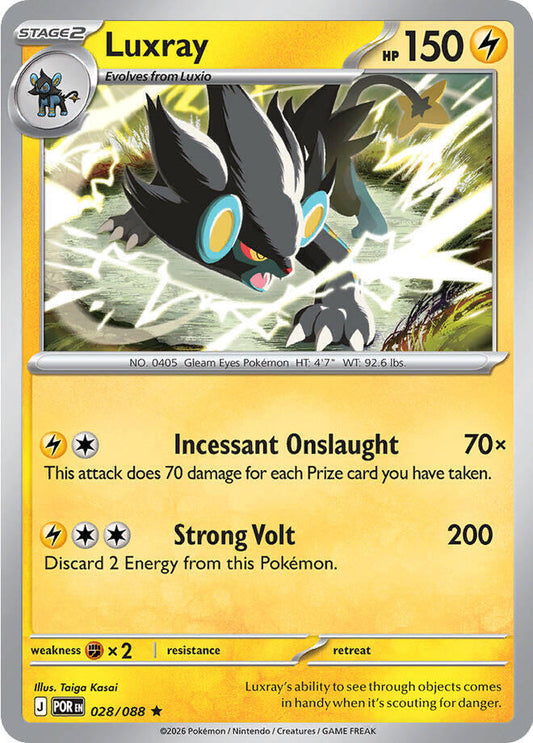 Luxray Holo Rare - Perfect Order