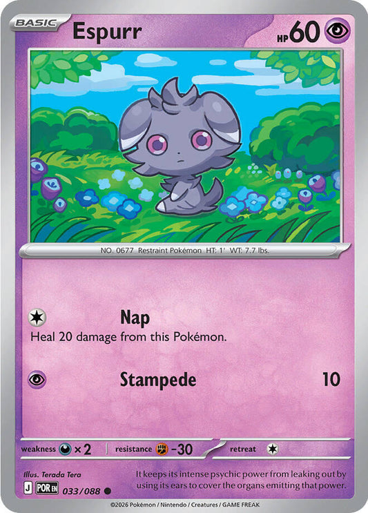 Espurr Reverse Holo - Perfect Order