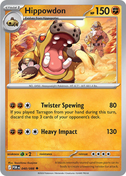 Hippowdon Reverse Holo - Perfect Order