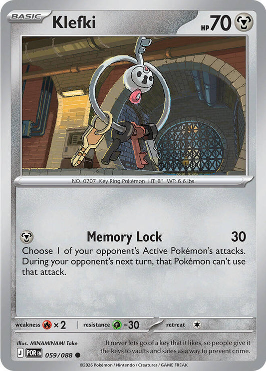 Klefki Reverse Holo - Perfect Order