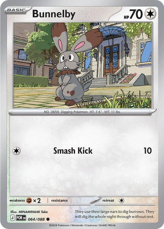Bunnelby Reverse Holo - Perfect Order