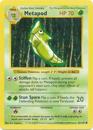 Metapod Base Set