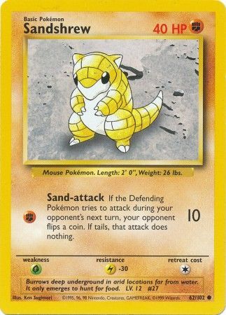 Sandshrew Base Set