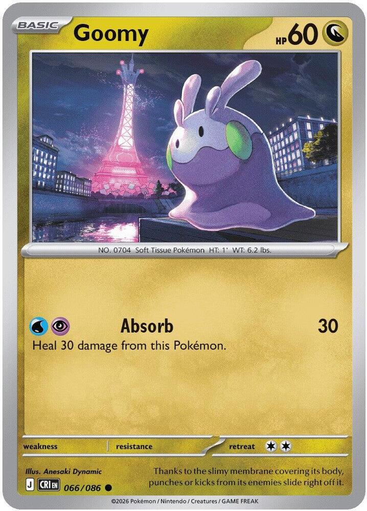 Goomy Common ME04: Chaos Rising 066/086 NM
