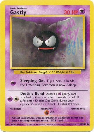 Gastly Base Set