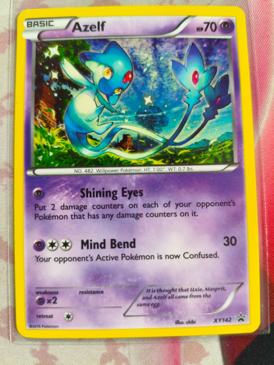 Azelf - Holo Promo XY Promos XY142 NM