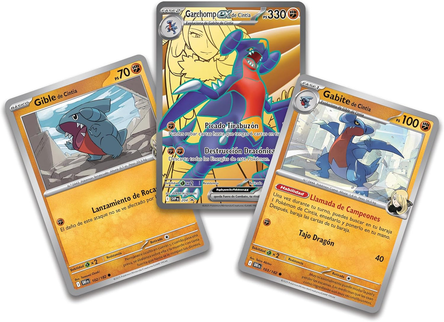 Colección Premium Garchomp ex de Cintia