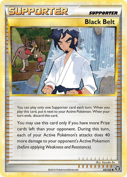 Black Belt Uncommon Triumphant 85/102 NM