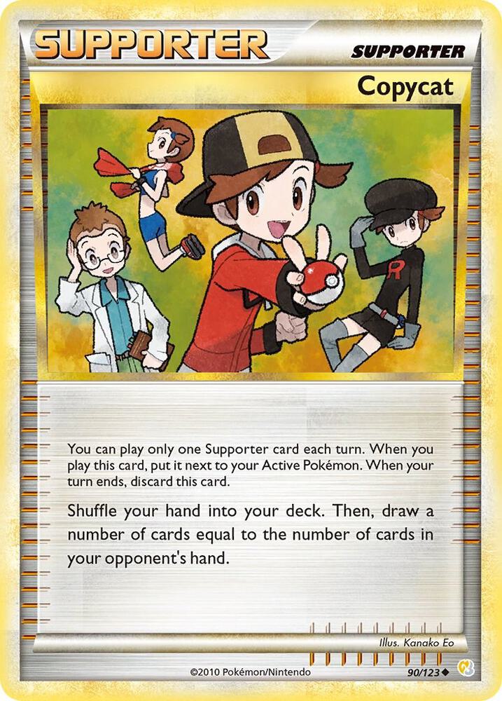 Copycat Uncommon HeartGold SoulSilver 90/123 NM