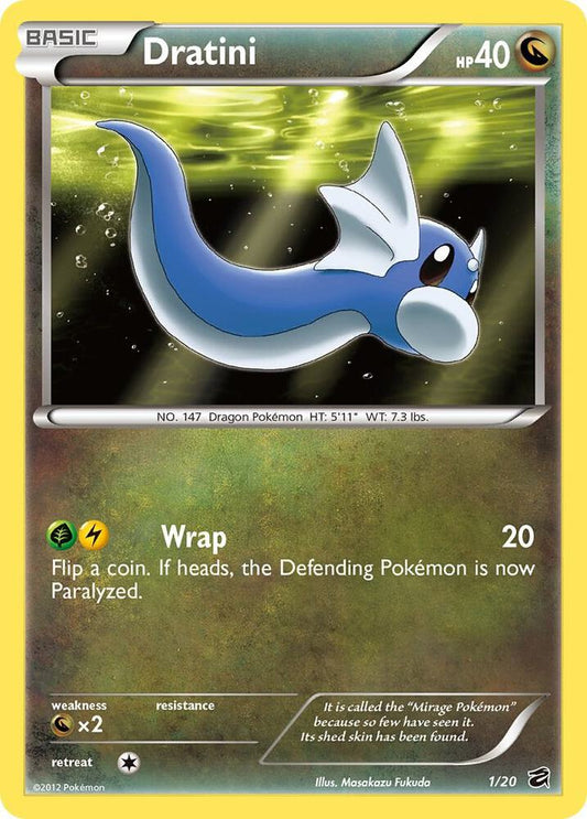 Dratini (1) Holo Rare Dragon Vault 1/20 MP