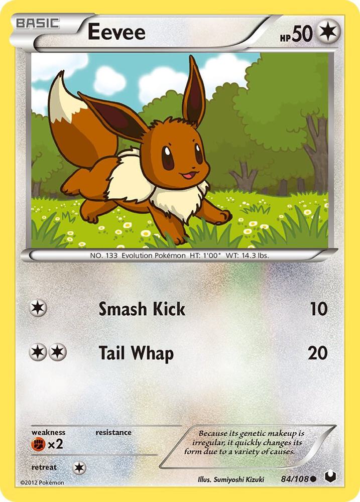 Eevee (84) Common Dark Explorers 84/108 MP