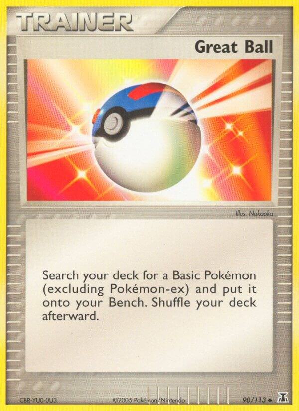 Great Ball Uncommon EX Delta Species 90/113 MP