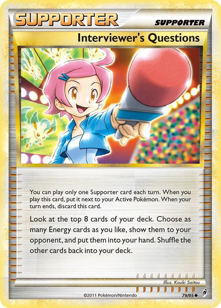 Interviewer's Questions Uncommon Call of Legends 79/95 HP