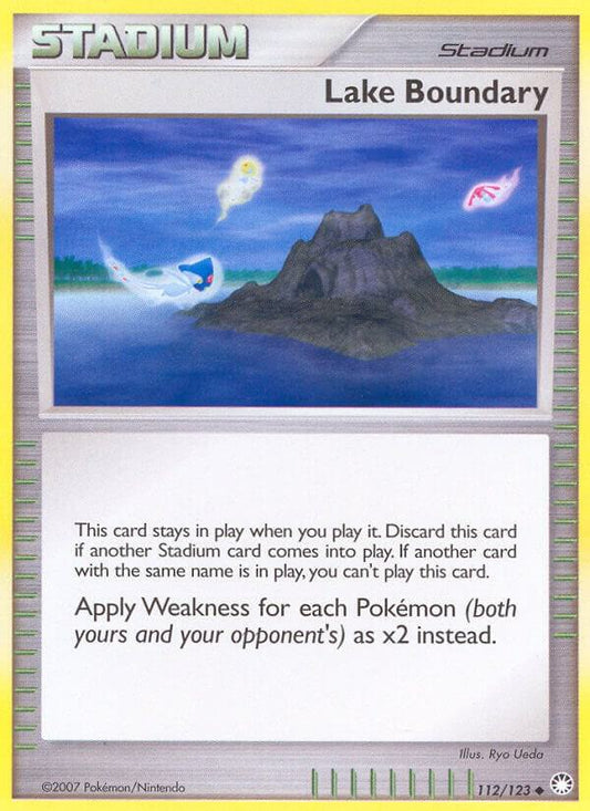 Lake Boundary Uncommon Mysterious Treasures 112/123 NM