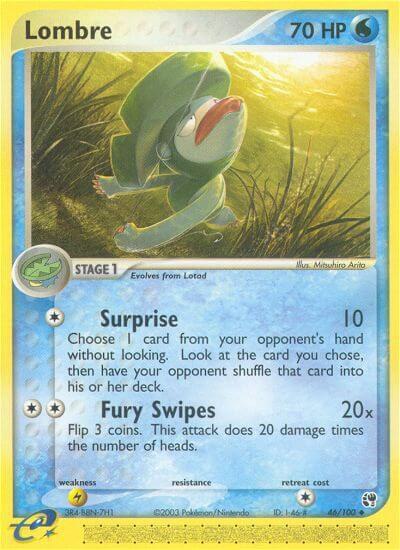 Lombre Uncommon EX Sandstorm 46/100 NM