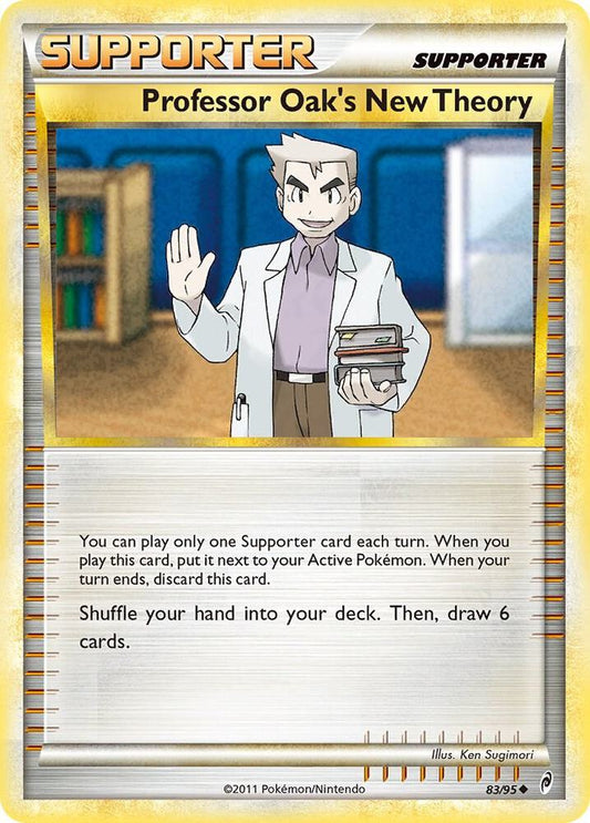 Professor Oak's New Theory Uncommon Call of Legends 83/95 NM