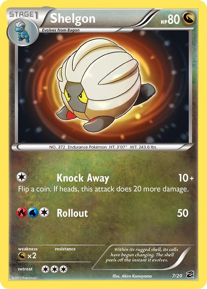 Shelgon Holo Rare Dragon Vault 7/20 LP