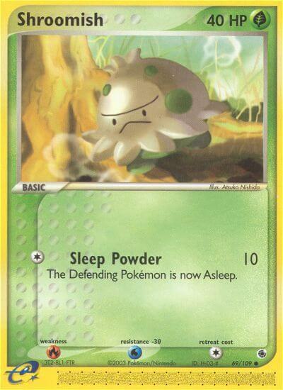 Shroomish Common EX Ruby and Sapphire 69/109 HP