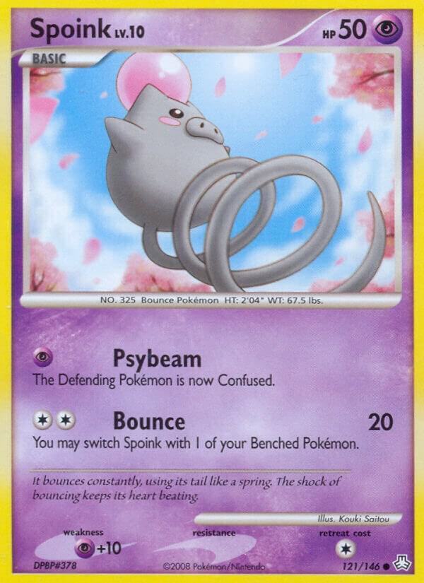 Spoink Common Legends Awakened 121/146 MP
