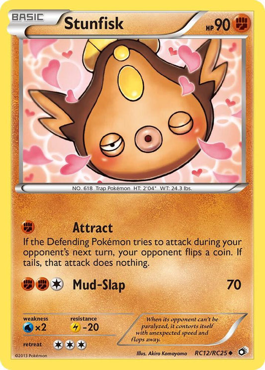 Stunfisk Holo Uncommon Legendary Treasures: Radiant Collection RC12/RC25 HP