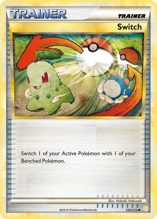 Switch Uncommon HeartGold SoulSilver 102/123 NM