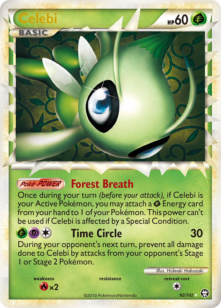 Celebi HeartGold & SoulSilver Triumphant