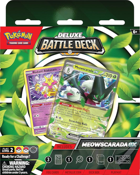 Meowscarada Ex Deluxe Battle Deck